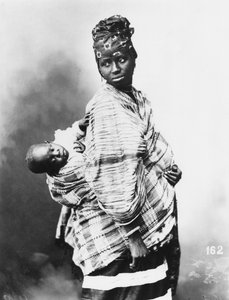 Senegalilainen äiti ja lapsi, noin 1900